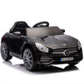 Licensed Mercedes Benz Cls 350,12V Kids Ride On Toy Car W Parents Control,2Wd,Four Wheel Suspension,Music,Bluetooth,Led Light,Usb,Power Display,Volume Adjustment,Speeds 1.24 3.11Mph For Kids Aged 2 4. Black 50 99 Lbs Polypropylene