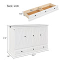 Solid Pine Murphy Bed Chest Cube Cabinet Bed With Charging Station And Large Storage Drawer For Home Office Or Small Room,Queen,White Box Spring Not Required Queen White Wood White Pine Murphy Solid Wood Mdf