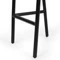 Console Table Brown Metal & Wood