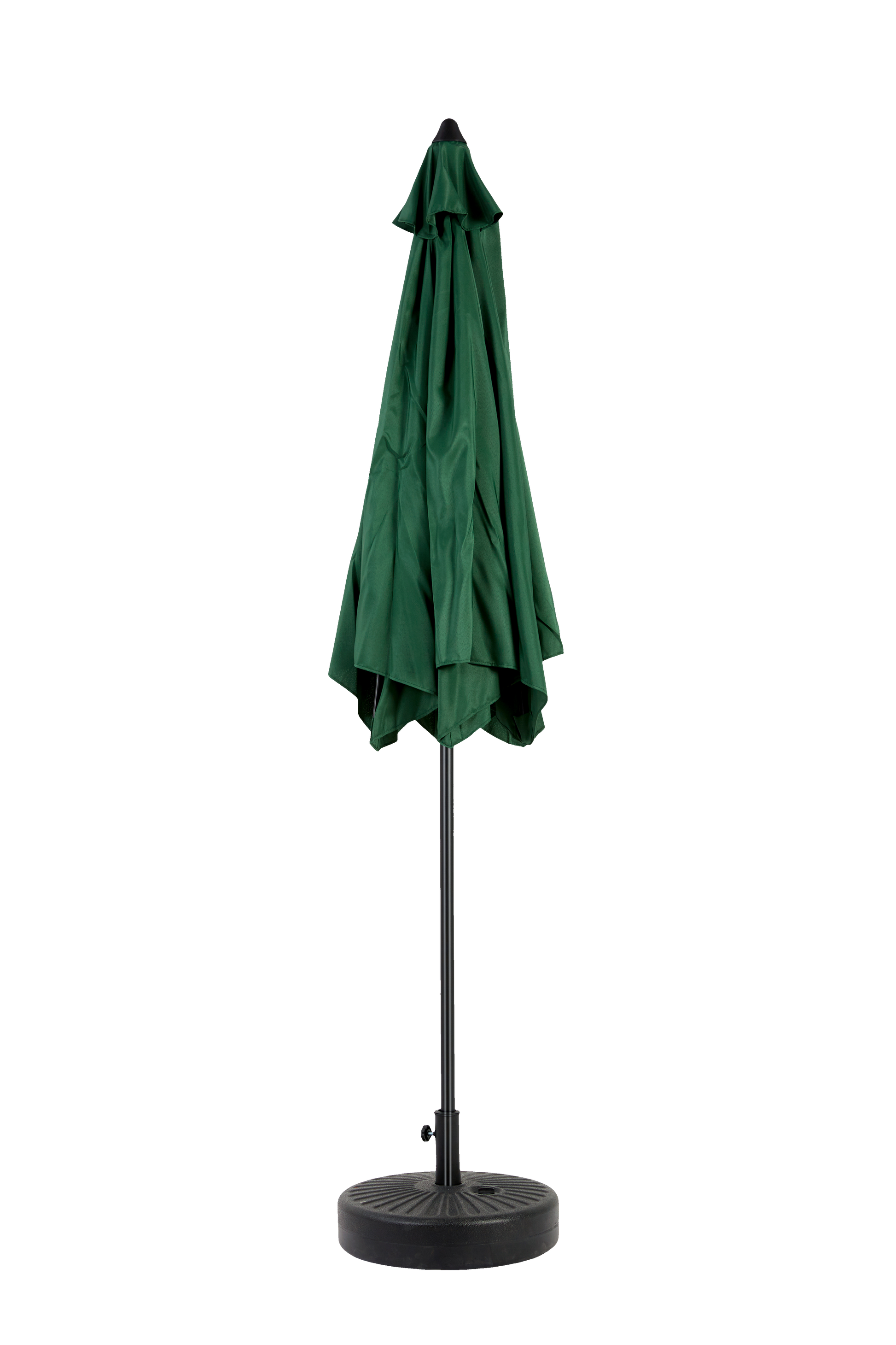 9Ft Outdoor Patio Umbrella Outdoor Table Umbrella With Push Button Tilt And Crank, Market Umbrella 6 Sturdy Ribsdeck, Backyard, Pool Base Not Included Dark Green Dark Green Garden & Outdoor Steel