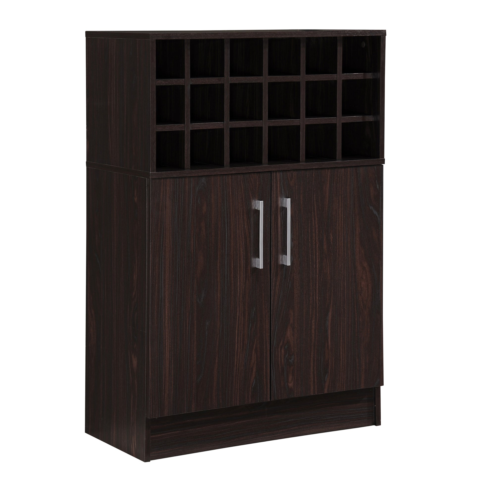 Wine & Bar Cabinet Wenge Particle Board