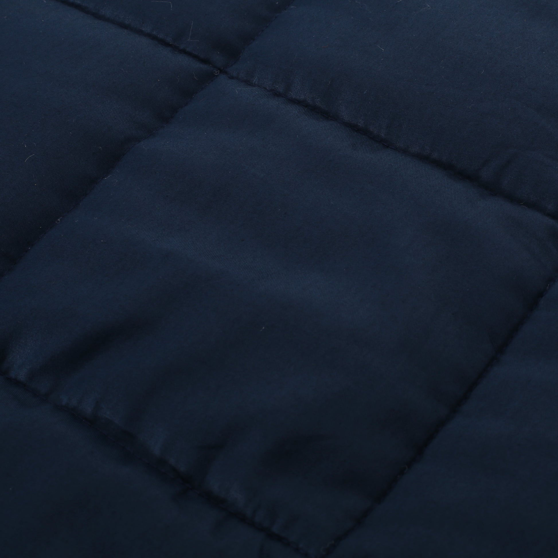 205T Cotton 20Lbs Weighted Blanket Navy Blue Cotton