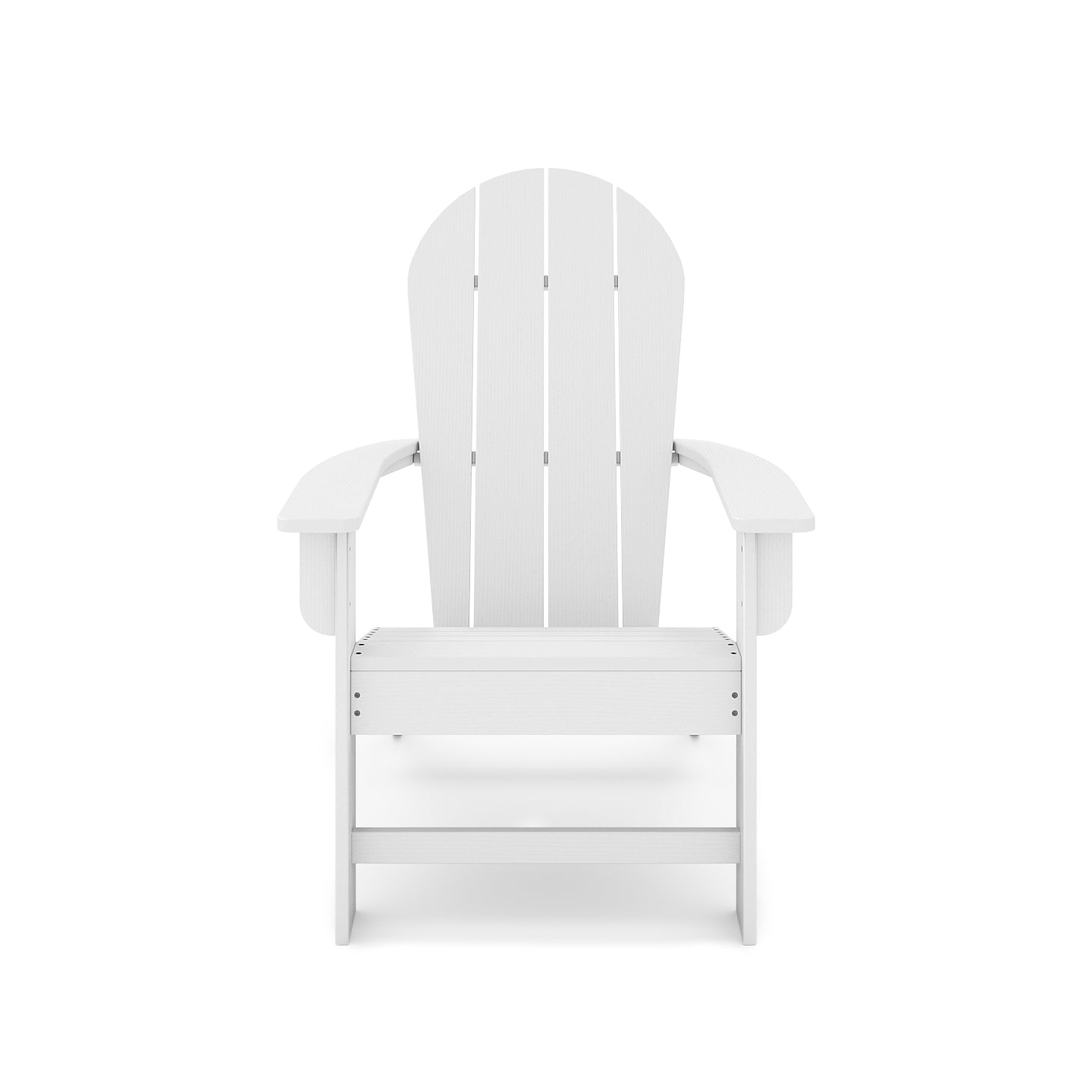 White Adirondack Chair Premium Hdpe Poly Lumber For Pool, Patio, And Garden Elegance No Adirondack White Weather Resistant Frame American Traditional Hdpe Hdpe