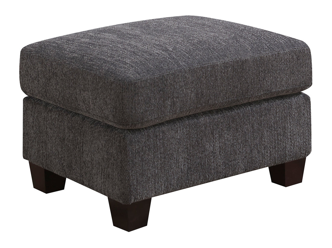 Siena Gray Ottoman Gray Foam Engineered Wood