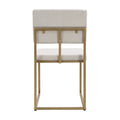 Modern Faux Marble 6 Piece Dining Table Set,60Inch Metal Kitchen Table Set With Upholstered Dining Chairs And Bench, Golden Metal Dining Room Bench Seating Rectangular Dining Table With Chair And Bench Metal Wood Golden Seats 6 60 Inches Farmhouse