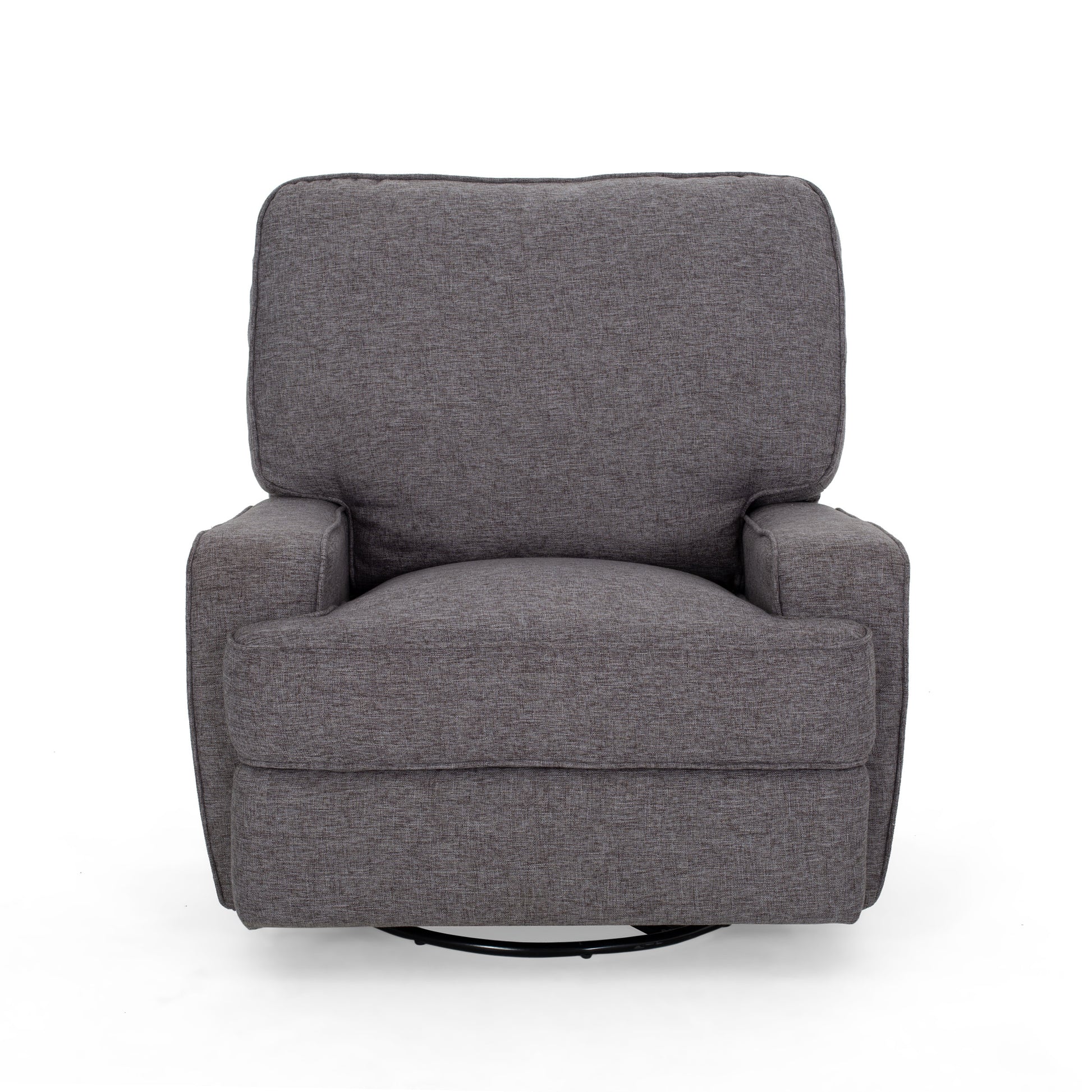 36" Wide Manual Standard Recliner Charcoal Fabric