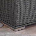 Santa Rosa Storage Grey Rattan