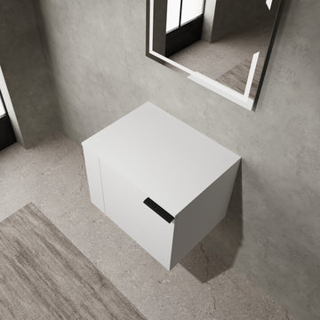 24 "Bathroom Vanity Sink Combo For Big Space,Modern Bathroom Cabinet Cabinet Combination, Bathroom Sink Cabinet Set Without Sink,White Composable Ameican White Oak Bathroom American Design