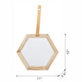 Harlan Hexagon Mirror, 11X10