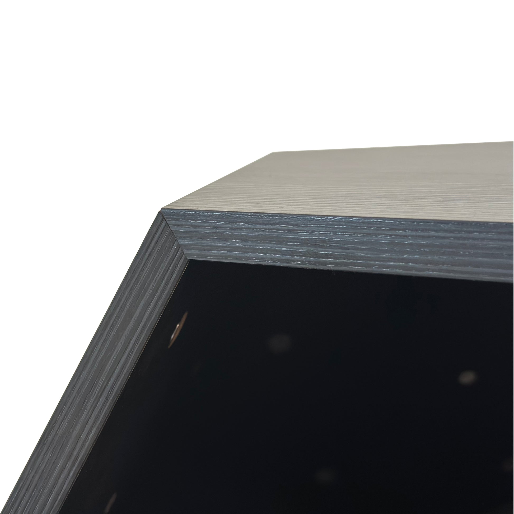 25.98'' Modern Pet Furniture Cat Litter, Sofa Side Table, Planter Mdf Multifunctional Furniture, Burmese Sumac Black Brown Mdf