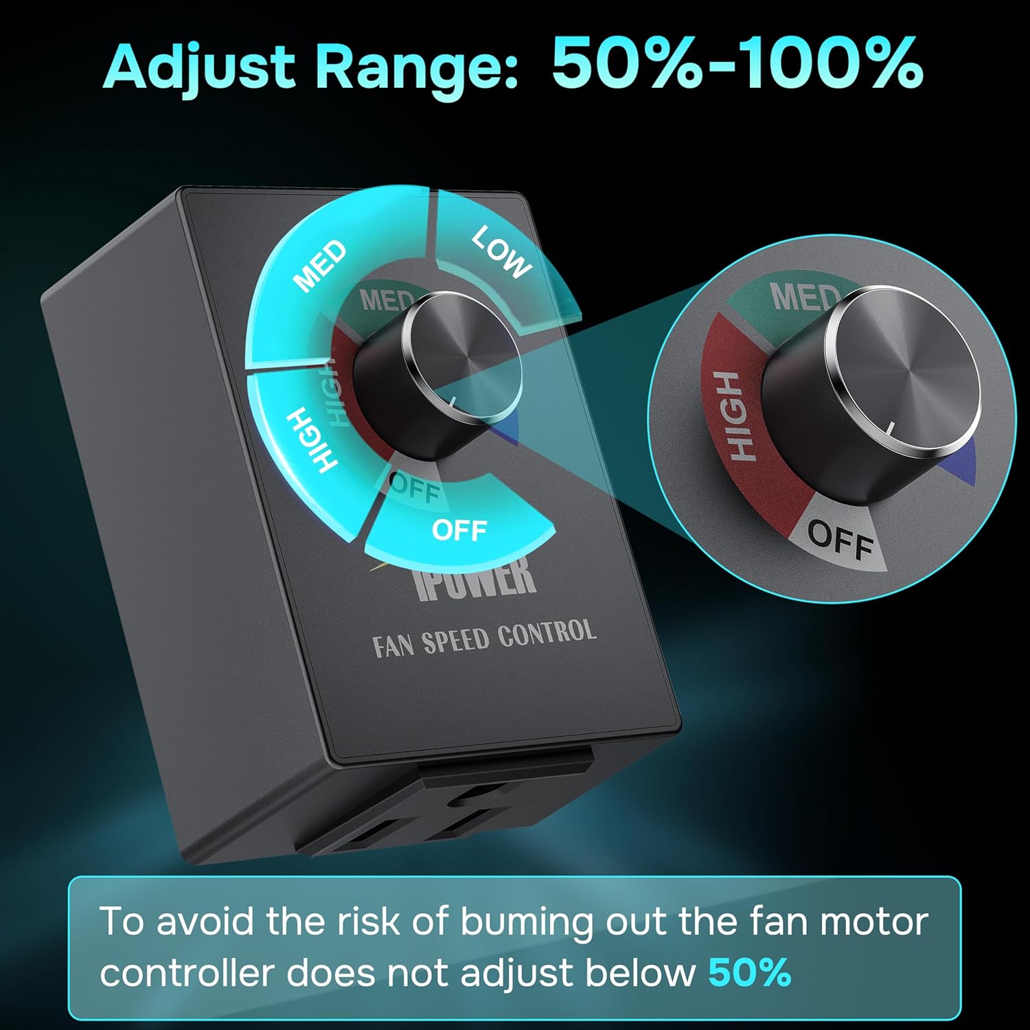 24 Inch Wall Mounted Shutter Exhaust Fan With Speed Controller And Power Cord Kit, Aluminum, 1400 Rpm, 4016 Cfm, For Attic, Garage, Louvered Vent, Plant, Greenhouse, Silver Silver Aluminum