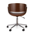 Office Chair Walnut Pu