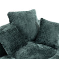 Coolmore Lazy Sofa Durable Comfort Lounger High Back Bean Bag Chair Couch With Three Pillows For Adults And Kids, Indoor & Outdoor, Single Gaming Sofa Chair For Bedroom,Office Emerald Chenille Emerald Foam Chenille 1 Seat