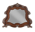 Latisha Mirror, White Finish Bd02256 Espresso Wood