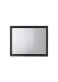 Naima Black Finish Mirror Black Mirror,Synthetic Wood