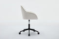Elegent Velvet Office Chair With Wheels, Makeup Vanity Chair Height Adjustable For Teens Women Girls, Comfy Swivel Modern Leisure Armchair For Home Office, Bedroom, Study And Vanity. Beige Beige Primary Living Space Luxury,Modern Foam Iron