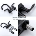 2 Handle 4 Inch Oil Rubbed Bronze Bathroom Faucet, Bathroom Vanity Sink Faucets With Pop Up Drain And Supply Hoses Oil Rubbed Bronze Metal