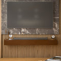 60'' Fireplace Mantel Wooden Wall Mounted Floating Shelf 8