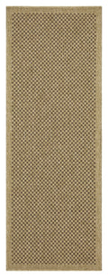 Earth Gc Ntl1005 Jute Mocha 2 Ft. 7 In. X 7 Ft. 3 In. Indoor Outdoor Area Rug Natural & Light Brown Polyester Polypropylene