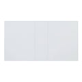 Kamaile Dining Table, White High Gloss Finish Dn02133 White Mdf Metal
