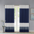 Polyoni Pintuck Curtain Panel Only 1 Pc Panel Multicolor Cotton