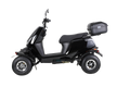 Electric Mobility Recreational Travel Scooter For Adults,Mobility Scooters For Seniors, 4 Wheel Powered Mobility Scooters Black Abs Pc