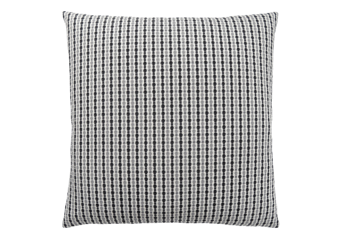 Pillows, 18 X 18 Square, Insert Included, Decorative Throw, Accent, Sofa, Couch, Bedroom, Grey And Black Hypoallergenic Polyester, Modern Grey Polyester Polyester