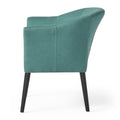 Arm Chair Teal Fabric