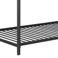 Furniture Triple Bunk Bed, Twin Twin Twin, Black Twin Black Metal