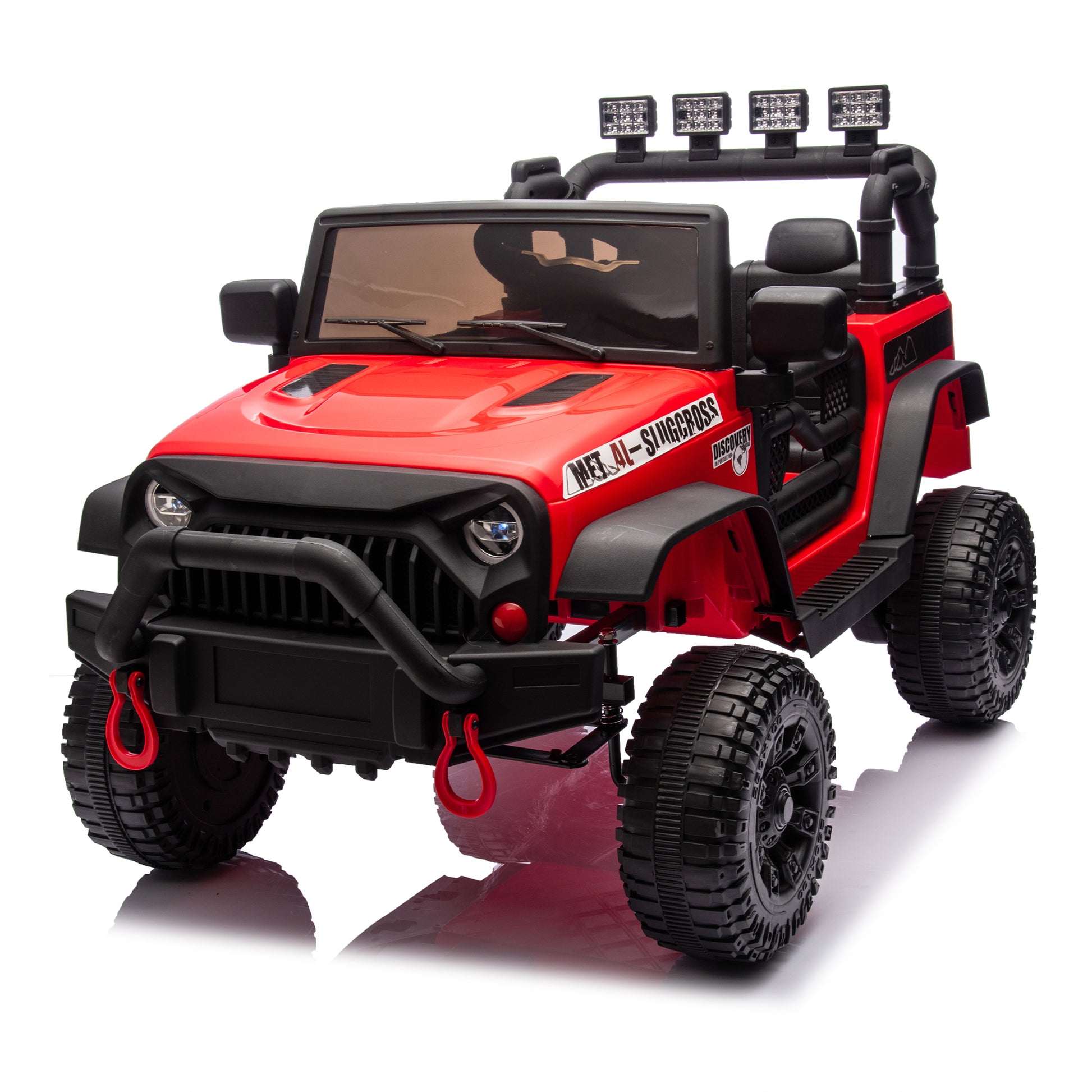 24V Kids Ride On Car W Parents Remote Control,400W Motor,Four Wheel Suspension,Adjustable Speed,Usb,Mp3,Music,Bluetooth,Large Display Screen,Power Display,Portable Handle,Safety Belt For Kids Aged 3 . Red 50 99 Lbs Polypropylene