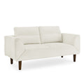 Convertible Futon Sofa Bed, Comfy Loveseat Sleeper Sofa With Adjustable Armrest, Strengthen Wood, Thick Padded Cushion, Small 2 Seater Couch For Living Room, Bedroom, Beige Beige Foam 2 Seat