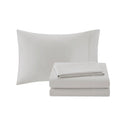 12 Piece Comforter Set With Cotton Bed Sheets Navy King King Navy Polyester
