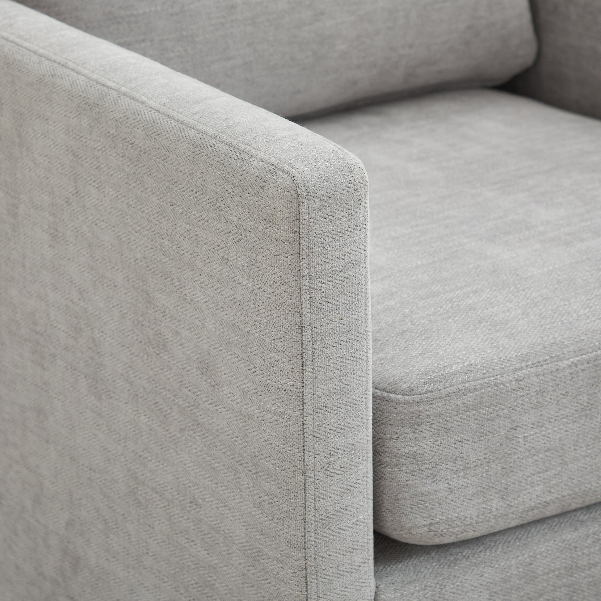 30.7"W Square Upholstered Swivel Accent Chair And Comfy Accent Single Sofa Chair, 360 Degree Club Chair, Lounge Armchair For Living Room Bedroom Apartment Nursery. Light Gray Light Gray Chenille