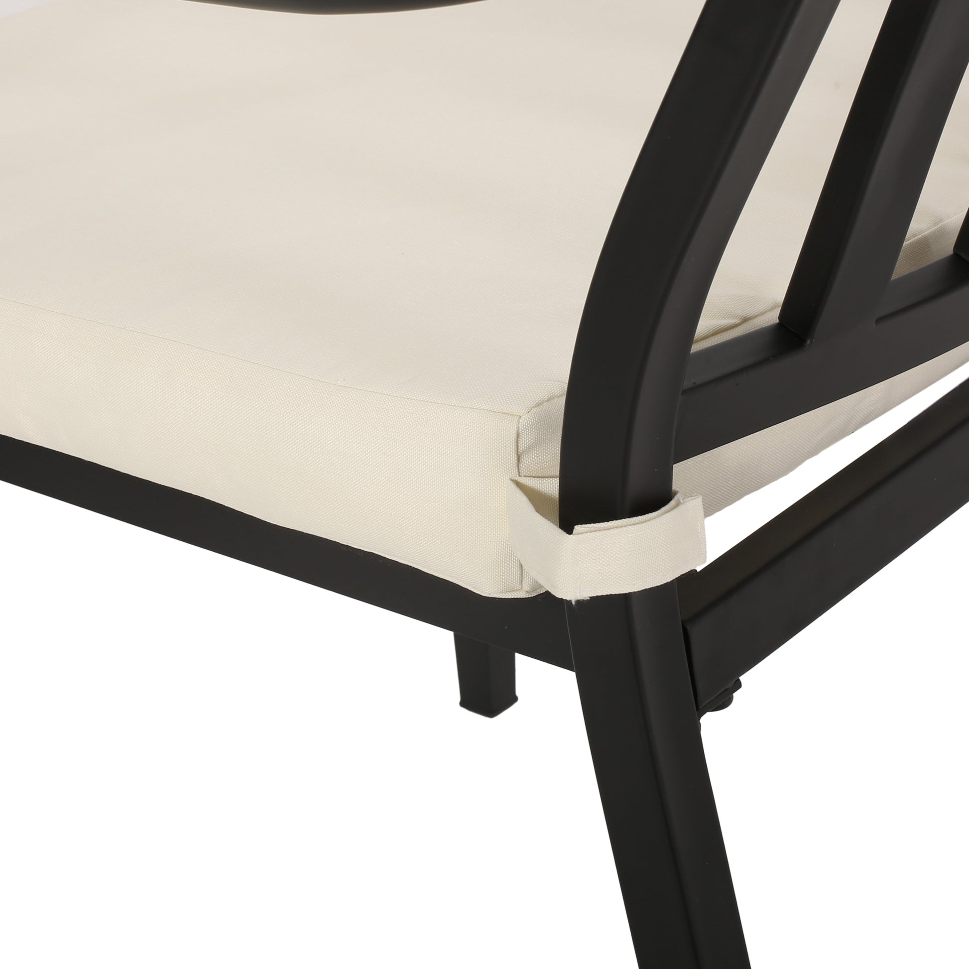 Delmar Dining Chair Black Acacia Wood