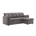 United Modular Sectional Sofa L Shaped Modular Couch With Reversible Chaise Modular Sofa Sectional Couch With Storage Seats Dark Gray Chenille 3 Seat