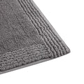 100% Cotton Tufted 3000 Gsm Reversible Bath Rug Gray Cotton