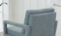 Mid Century Armchair2Pcs, Accent Chair With Wood Legs & Soft Cushion For Living Room, Bedroom, Home Office, Study, Dim Grey Grey Foam Wood Fabric