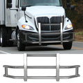 Stainless Steel Deer Guard Bumper For International Prostar 2008 2016 With Brackets Chrome Stainless Steel