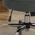 Office Chair Dark Gray Fabric