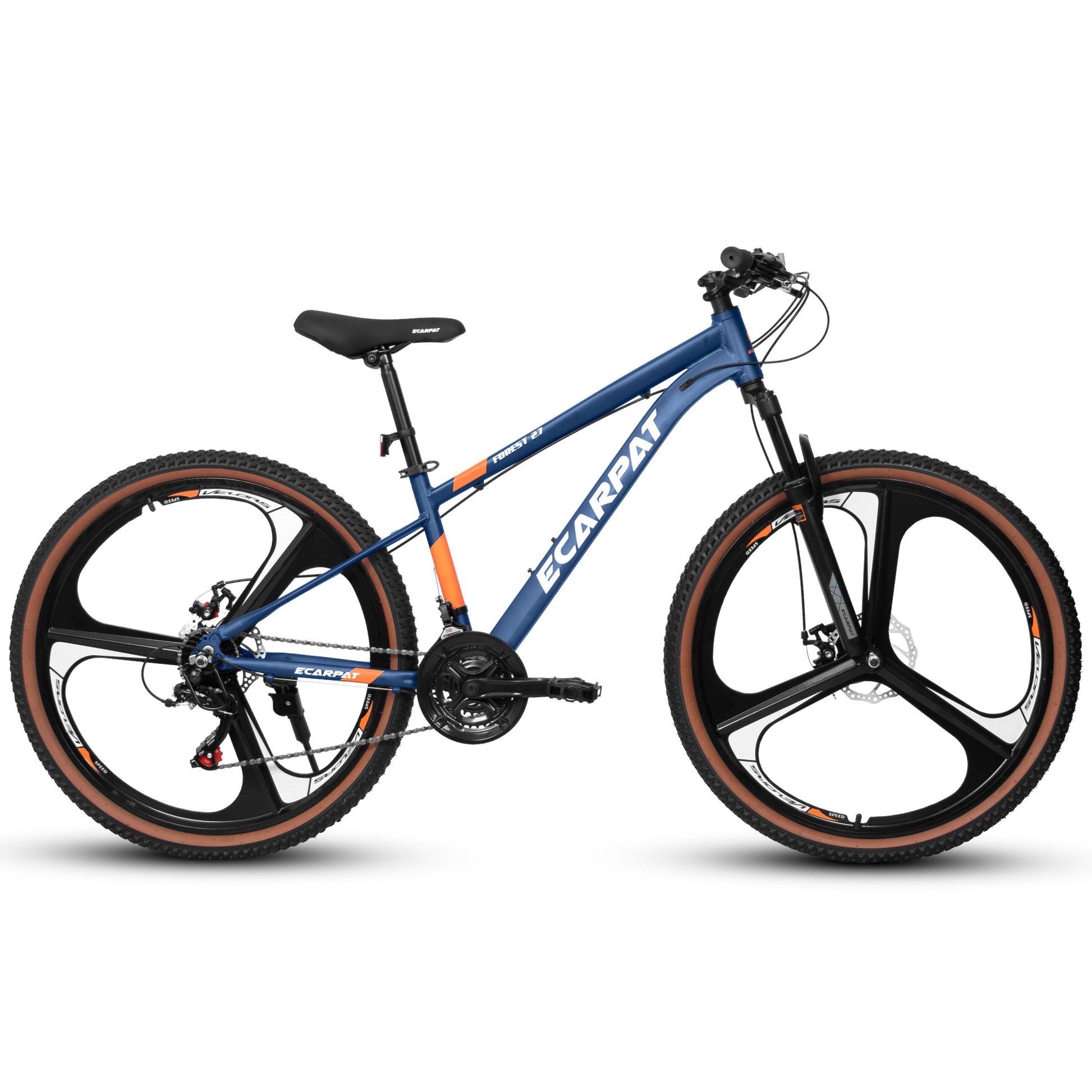 A27302M 27 Inch Wheel Mountain Bike, 21 Speed Disc Brake Trigger Transmission, Aluminum Frame Unisex Mountain Bike Blue Aluminium