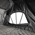 Ilander Lite Cruiser Roof Top Tent 140Cm, Entry Level Overland Aluminium Fold Out Style Car Roof Tent For Sedan Van Suv Truck Camping Waterproof,Windproof ,Sturdy Black Fabric Metal