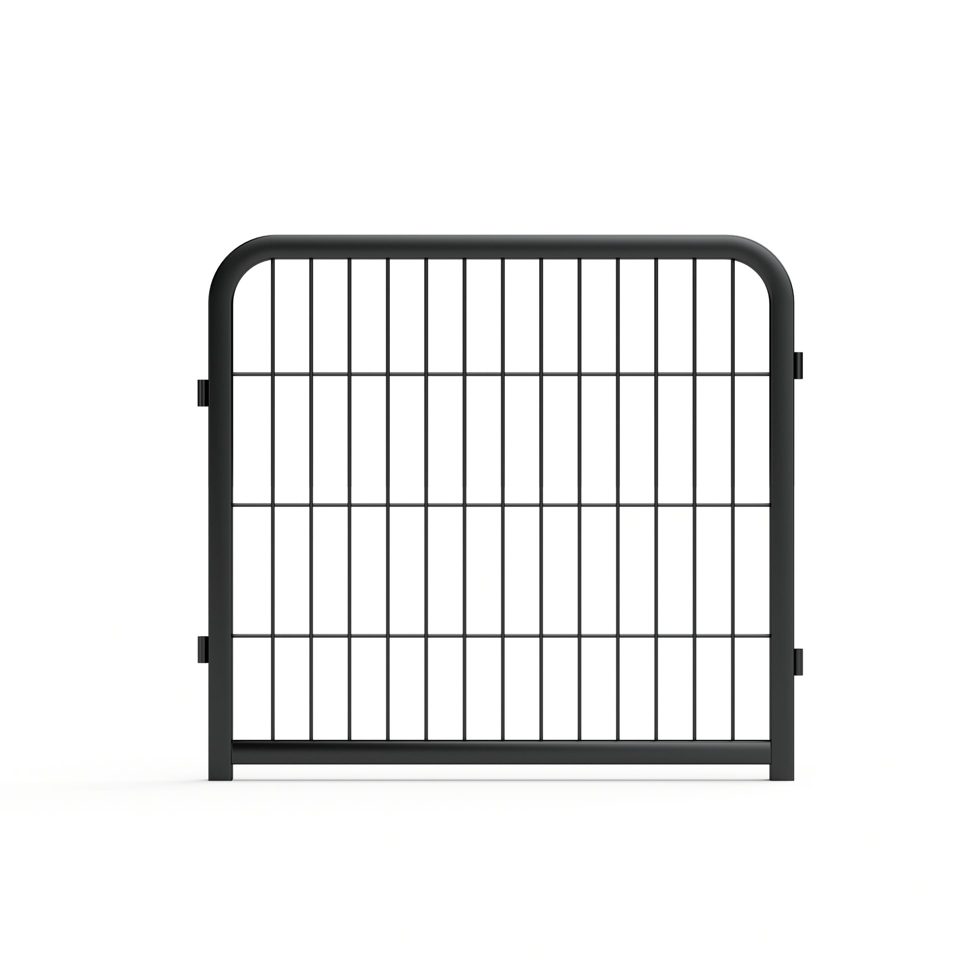 Dog Playpen Outdoor, 8 Panel Dog Fence 24" Pet Pen For Small Dogs Pet Exercise Pen For Puppy Rabbit Small Animals Portable Playpen For Rv Camping Garden Yard, Indoor. Black, 22.2'' W X 23.6'' H. Black Iron