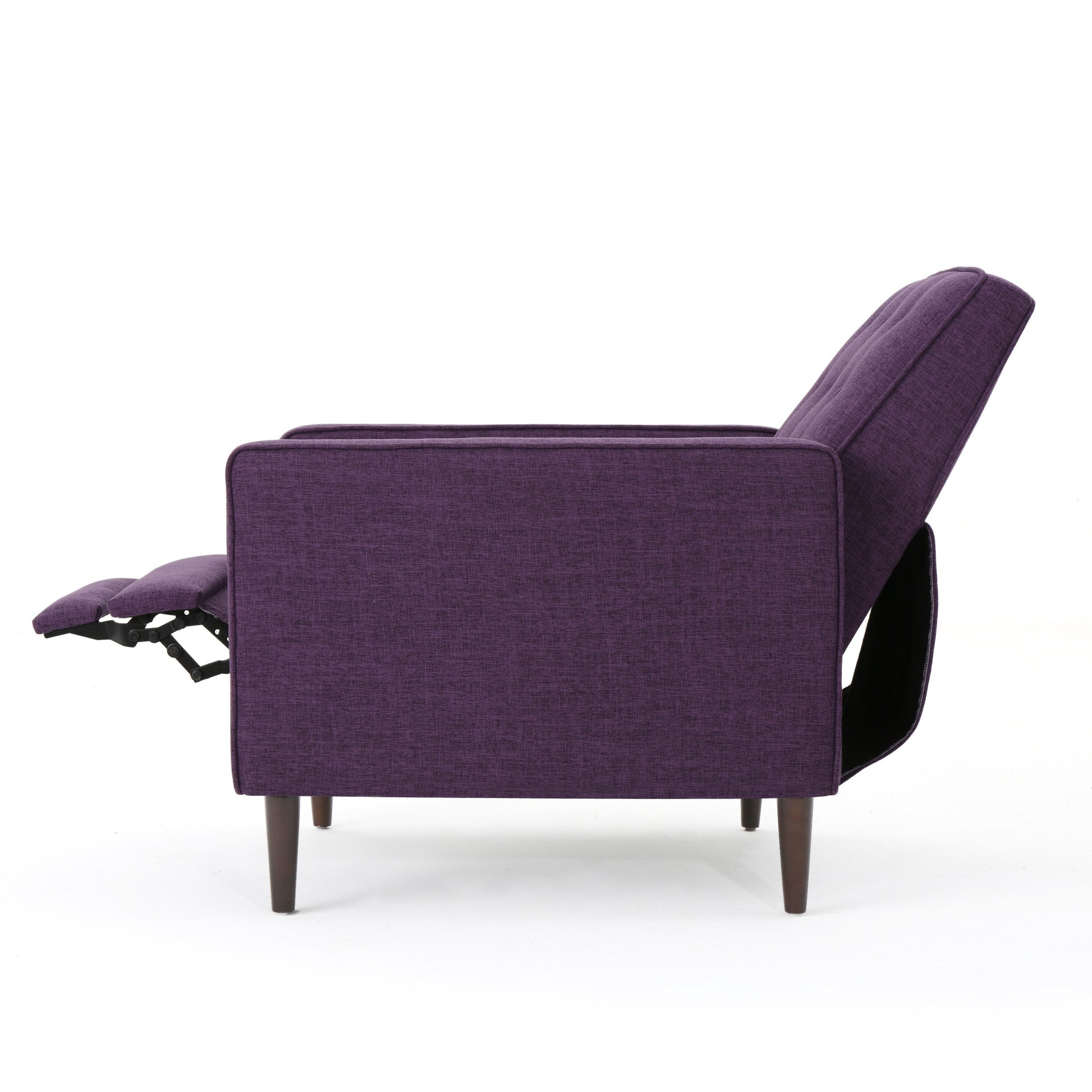 Recliner Purple Fabric