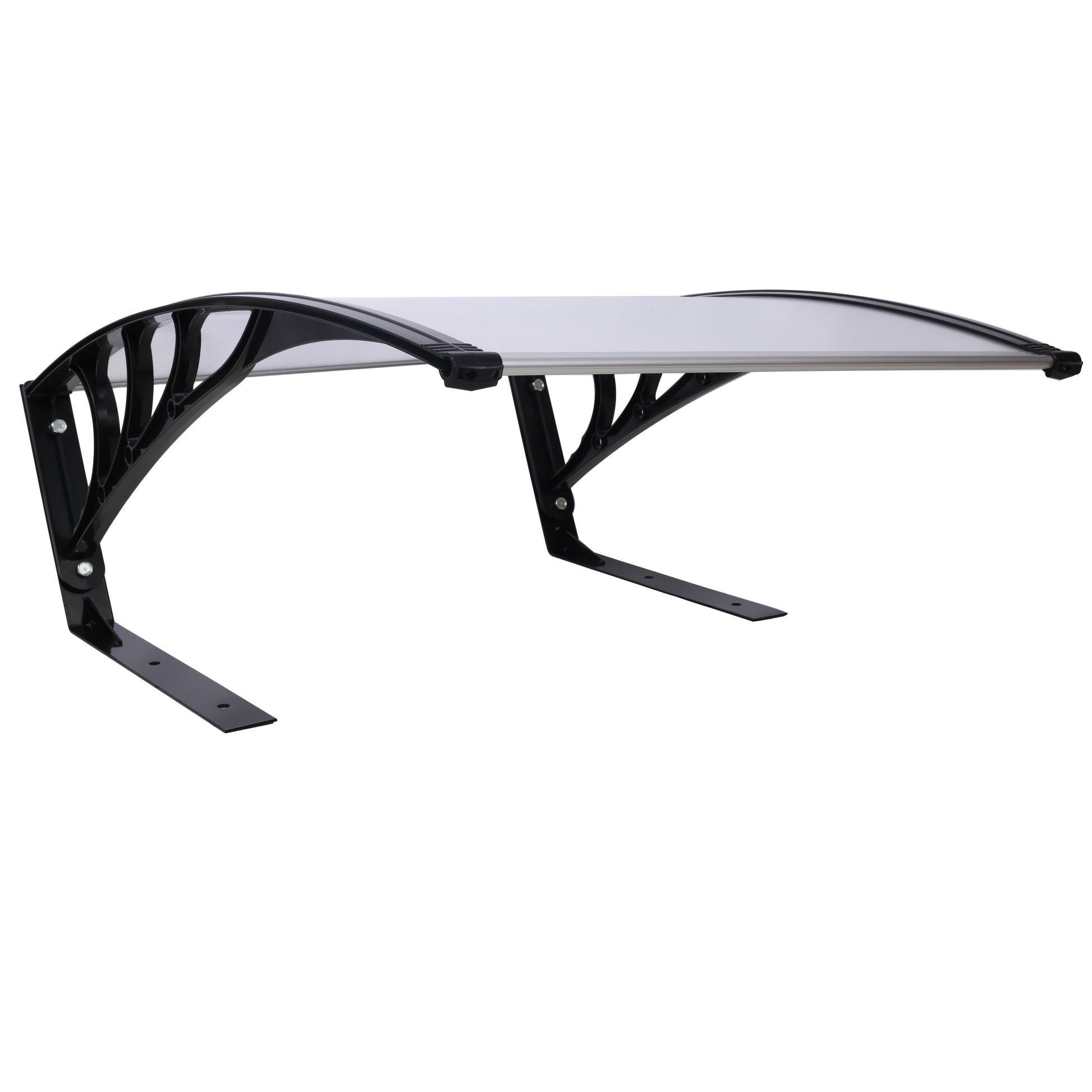 Outdoor Shade Cover Designed For Robotic Lawn Mowers, Portable Garage Roof For Robot Mowers, Weather Resistant Polycarbonate Canopy Black Abs,Aluminum,Steel