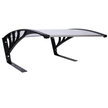 Outdoor Shade Cover Designed For Robotic Lawn Mowers, Portable Garage Roof For Robot Mowers, Weather Resistant Polycarbonate Canopy Black Abs,Aluminum,Steel