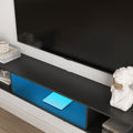 Floating Tv Stand Wall Mounted With 16 Color Leds,69