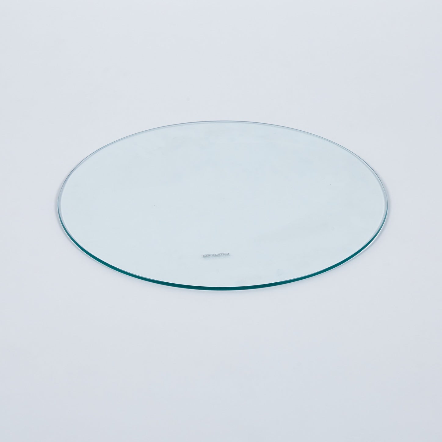 Tempered Clear Glass Top.107Cm Clear Glass