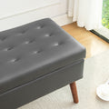 Storage Bench With Storage Bench For Bedroom End Of Bed Bench Foot Of Bed Bench Entryway Bench Storage Ottoman Bench 43.3