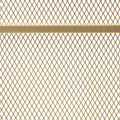 Fire Screen Gold Iron