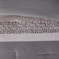 7 Piece Jacquard Comforter Set Grey Taupe Queen Queen Grey Taupe Polyester